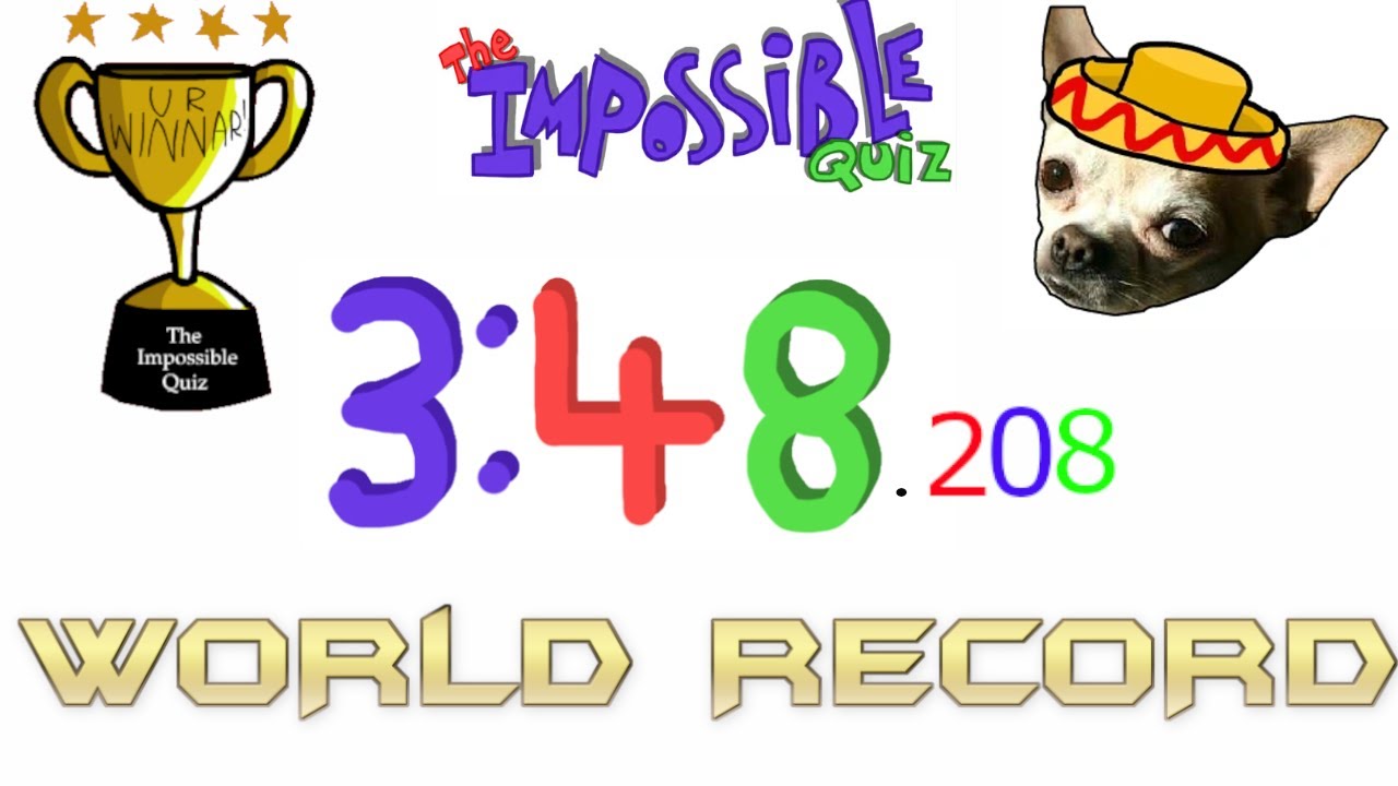 (WR) The Impossible Quiz in 3:48.208