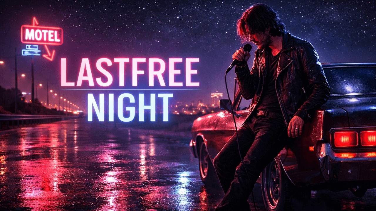 Lastfree Night | Midnight Blues Rock Anthem | Roadfire Rock Original Song