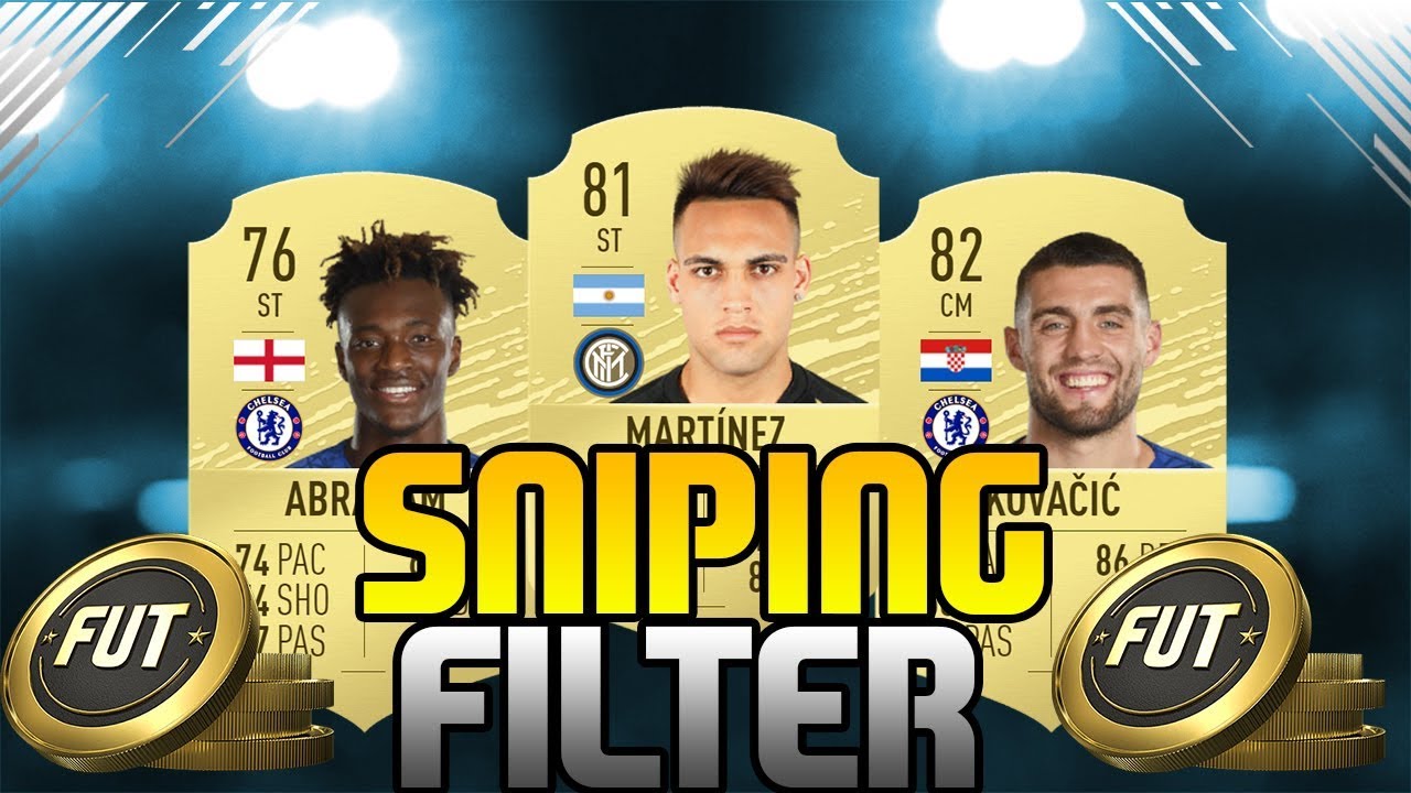 SUPER EASY SNIPING FILTER TO MAKE LOADS OF COINS - FIFA 20