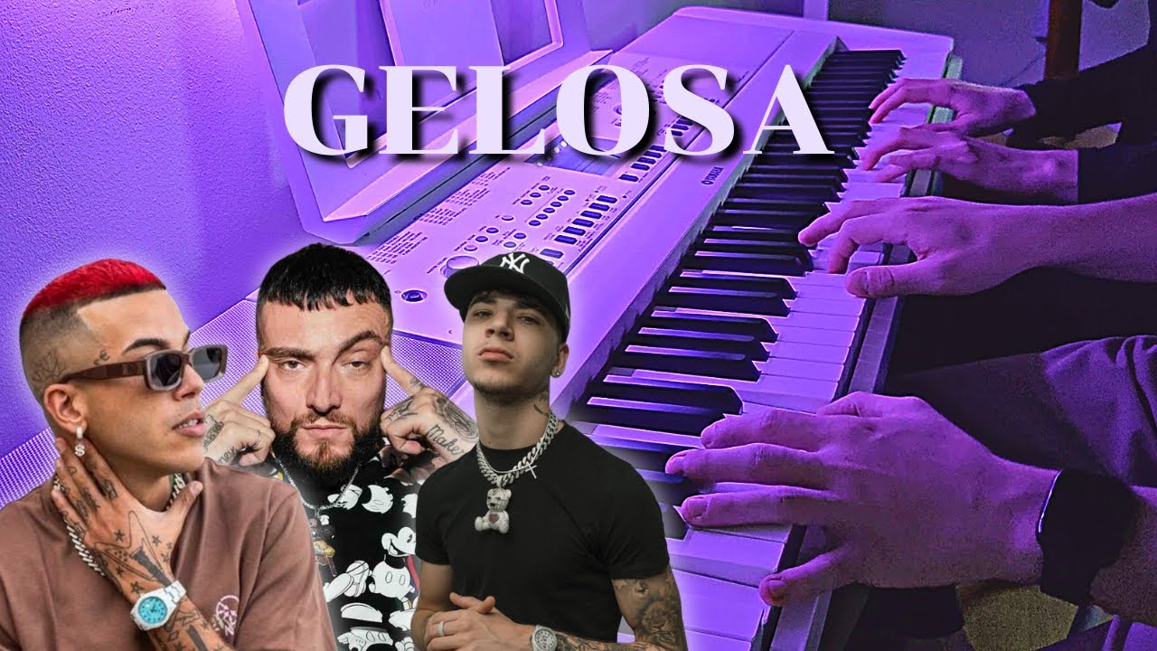 Gelosa - Shiva, Sfera Ebbasta, Guè (Piano Cover)
