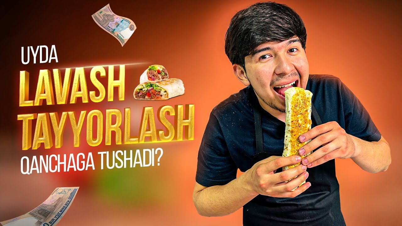 UYDA LAVASH TAYYORLASH QANCHAGA TUSHADI? 