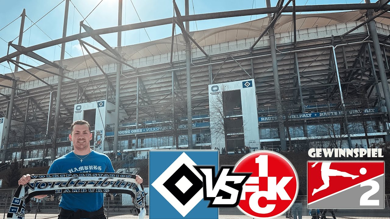 Der HSV lebt noch - Heimsieg dank starkem Raab 🔥 Stadionvlog Hamburger SV vs 1. FC Kaiserslautern!