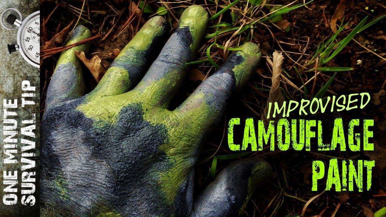 Military-Grade DIY Camo Paint (1-Minute Recipe!) &ndash; Rainproof & Easy Removal