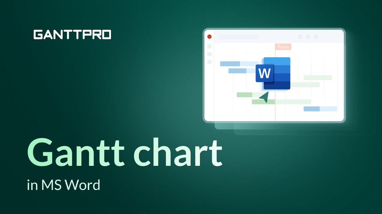 How to make a Gantt chart in Word