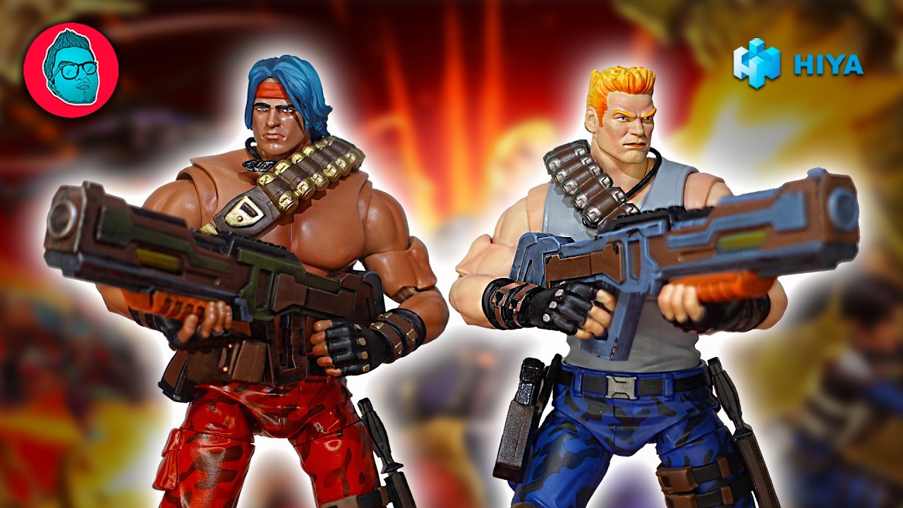 DOBLE REVIEW 🔥 CONTRA Hiya Toys (Exquisite Basic Bill & Lance)