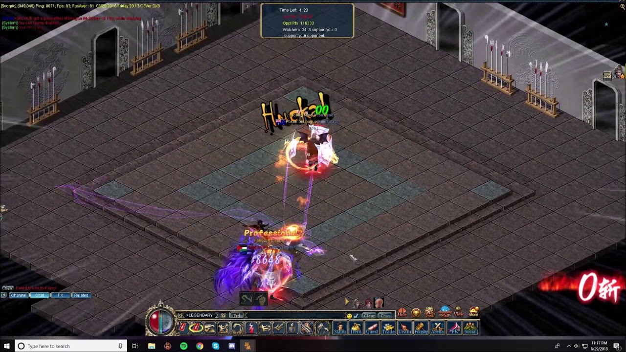 Conquer Online: Elite pk 17 | Lyfe of a Crit Prince