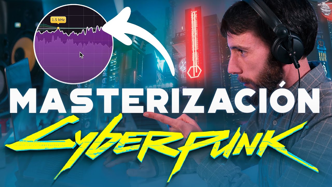 🎛️ MEZCLA y MASTERIZA música CYBERPUNK 🔥 TUTORIAL COMPLETO