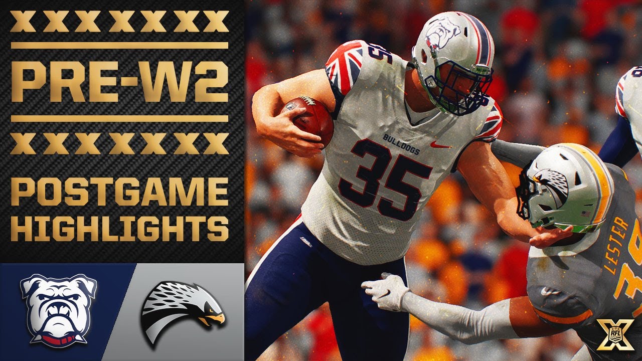 RFL Season X: Bulldogs vs Snowhawks Preseason Week 2 Highlights | Madden 26 Teambuilder Franchise!