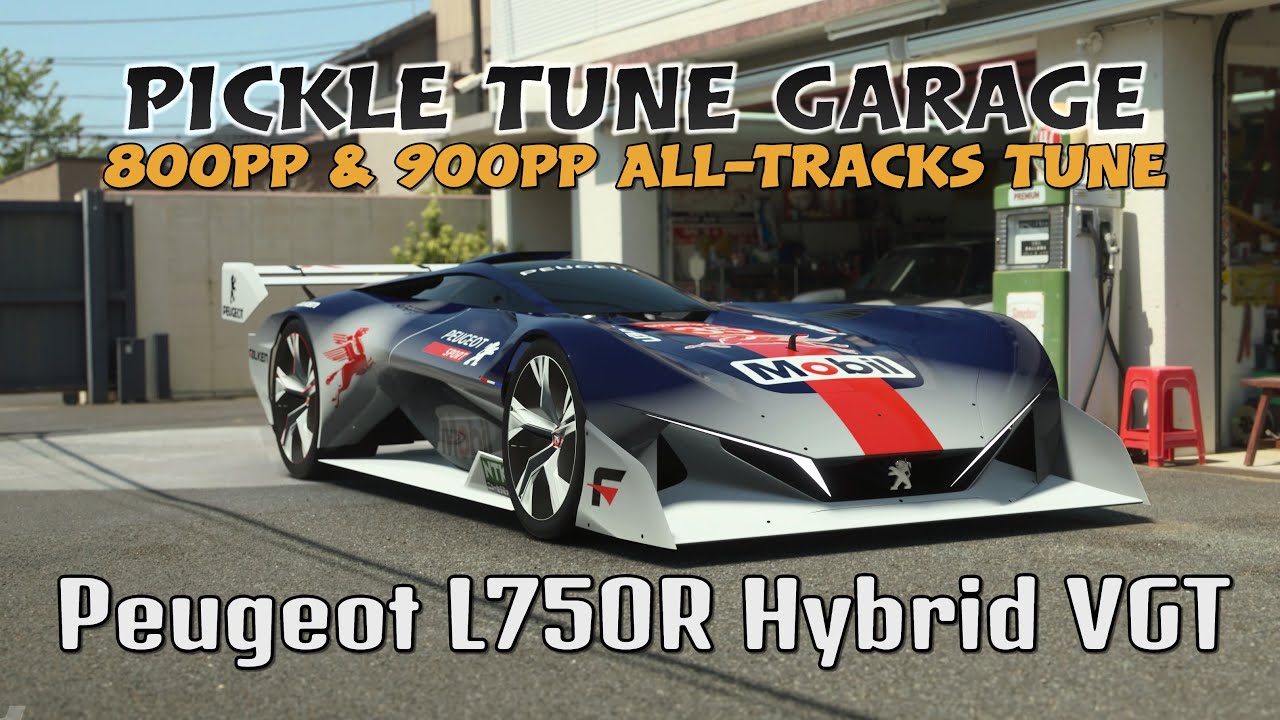 GT7 Build & Tune Garage | Peugeot L750R Hybrid VGT ’17 | 800PP & 900PP Tune (Update 1.66)