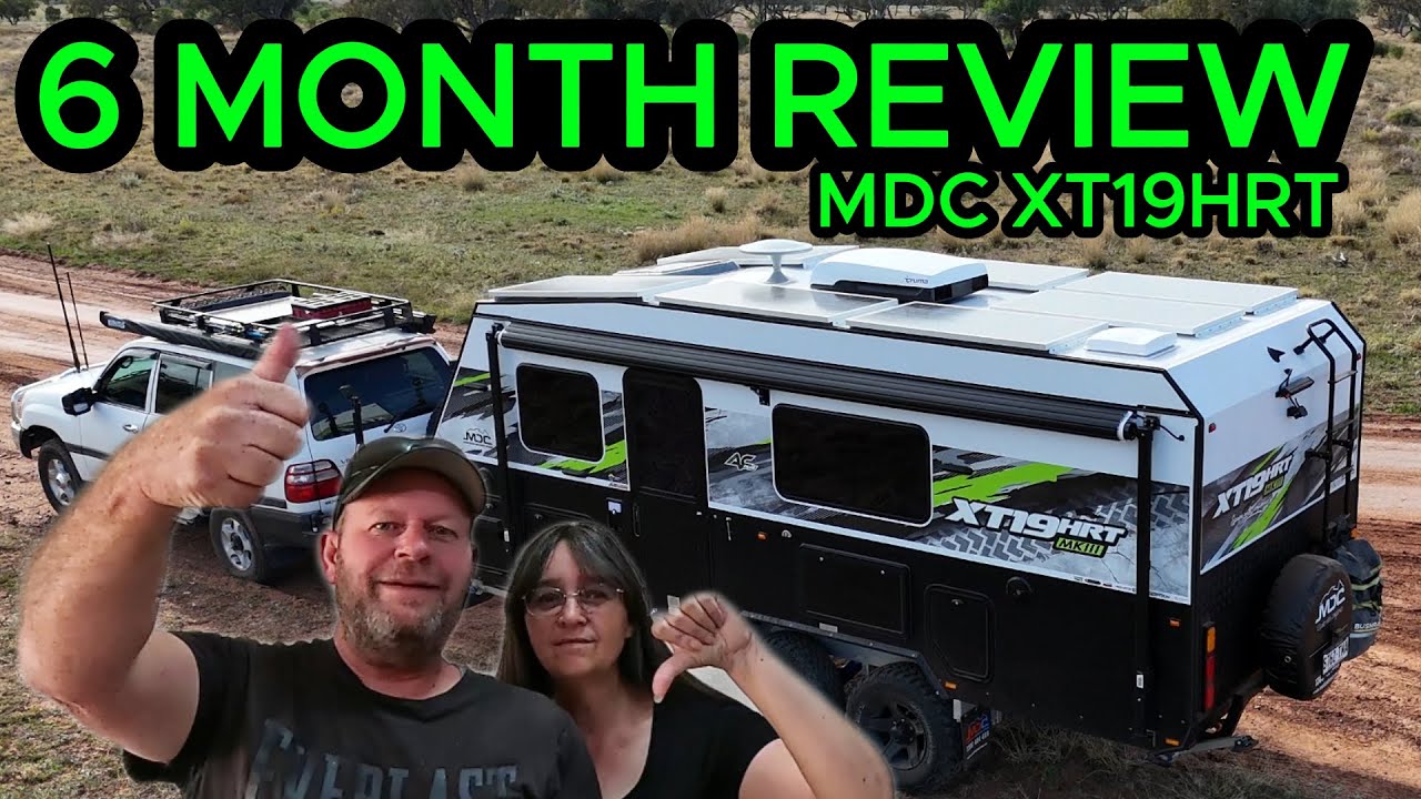 6 Month Honest Shakedown Review of our MDCXT19HRT Caravan. The good and the bad and how it travelled