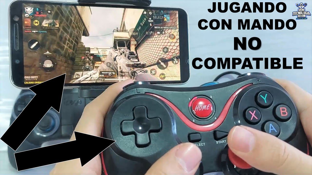 COMO JUGAR CALL OF DUTY MOBILE CON MANDO NO COMPATIBLE