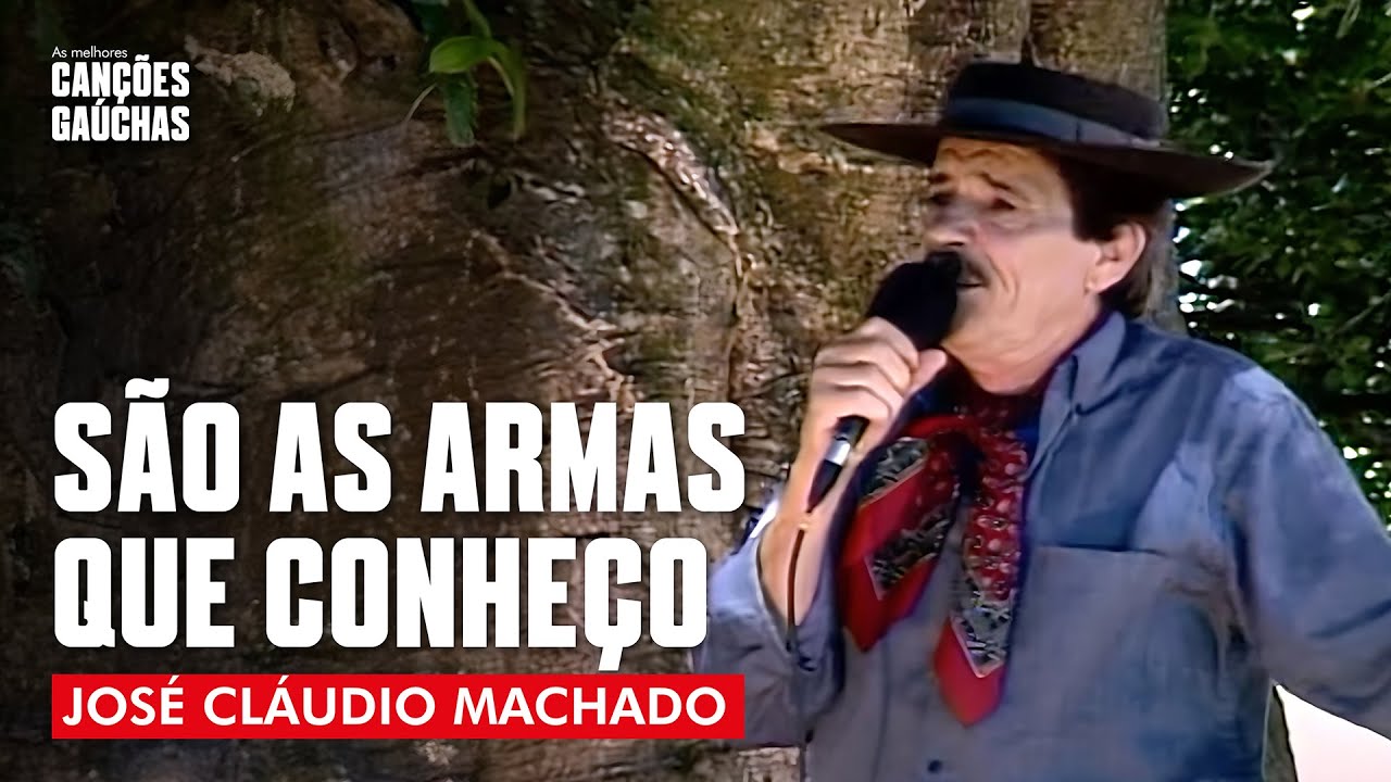 SÃO AS ARMAS QUE CONHEÇO - JOSÉ CLÁUDIO MACHADO (ACÚSTICO AO VIVO - CLIPE DVD)