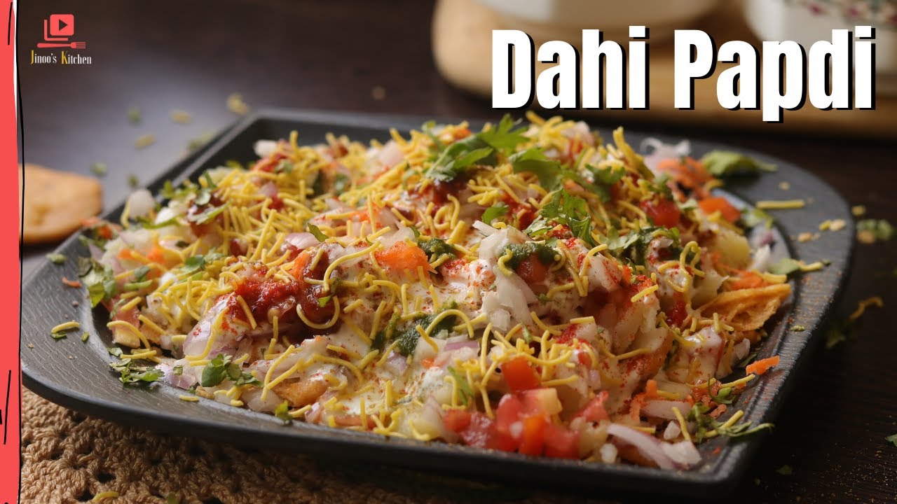 dahi papdi recipe | papdi chaat indian street food recipes