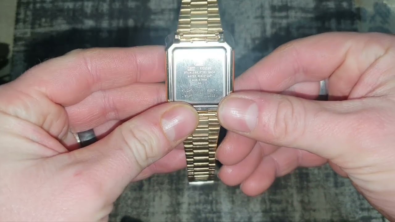 Обзор Casio A100WEG из фильма Чужой (Alien)