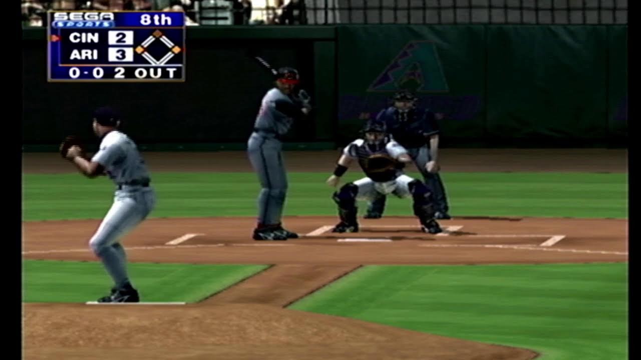 World Series Baseball 2K1 Arizona Diamondbacks vs Cincinnati Reds Live