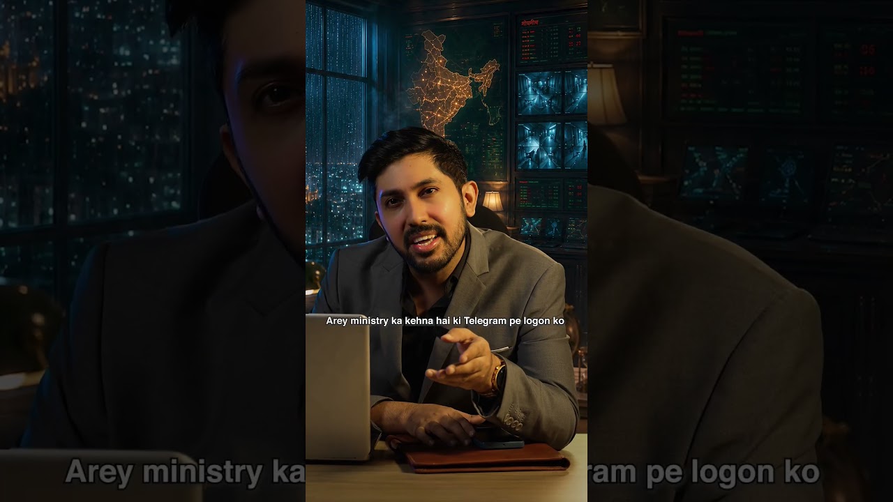 Telegram App B*aned in India 📱🤯 | Kuldeep Singhaniaa #shorts