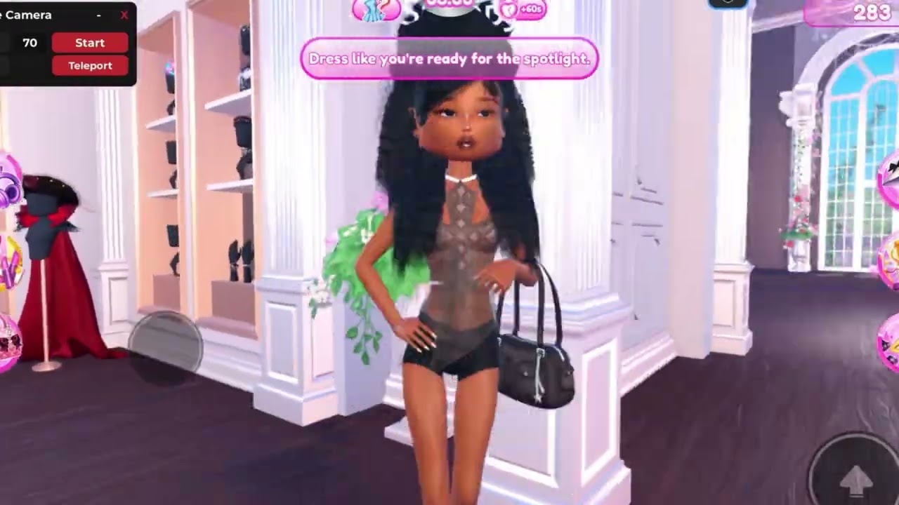 Play a round of dress to impress 