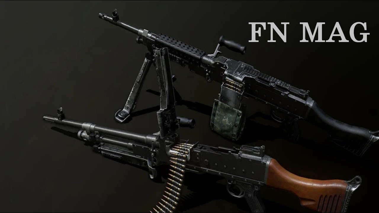 FN MAG - единый пулемёт NATO калибра 7,62 мм #пулемет