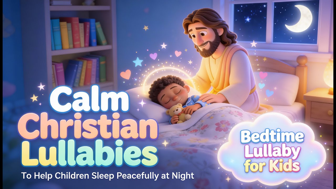 Calm Christian Lullabies to Help Children Sleep Peacefully at Night #lullaby #lullabies