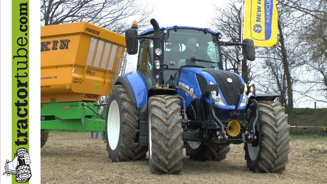 New New Holland T5  presentation in Lyon, France 2016