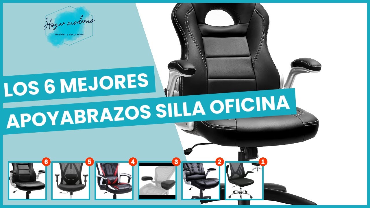 Los 6 mejores apoyabrazos silla oficina