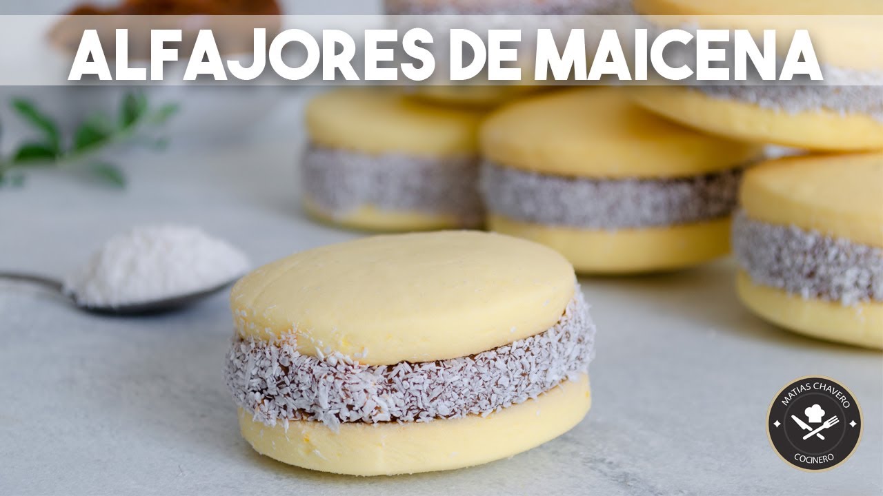 ALFAJORES DE MAICENA, LA MEJOR RECETA | MATIAS CHAVERO