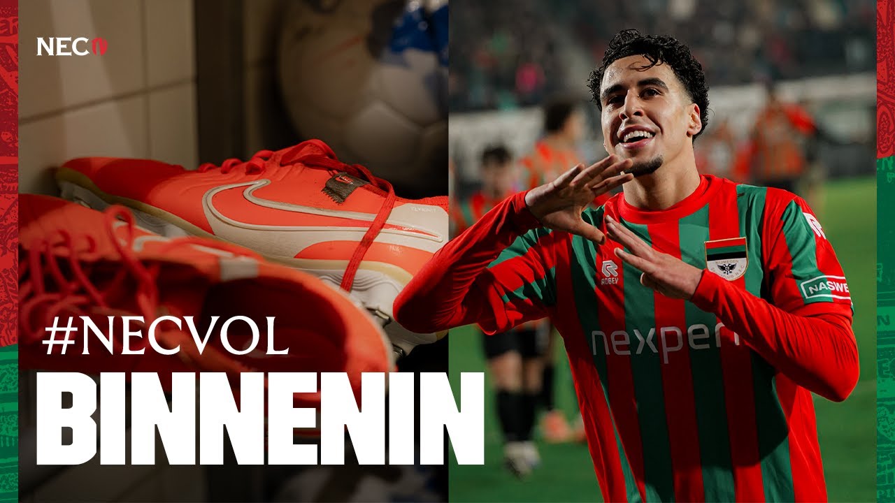 STRIJDBAAR N.E.C. op KARAKTER naar halve finale | Binnenin #NECVOL
