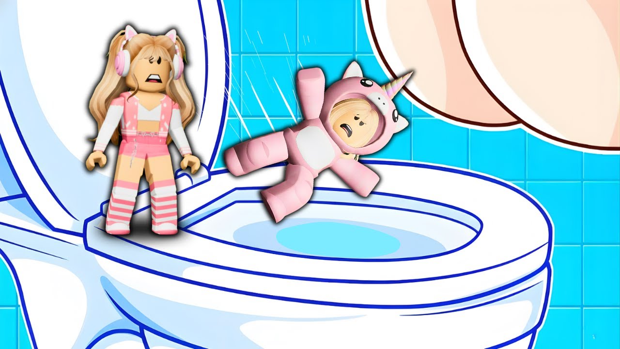 VICK e BABY CAIRAM NA PRIVADA GIGANTE no ROBLOX!