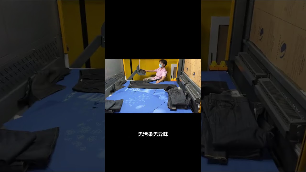 Comparison of tradtional jeans washing and laser jeans washing 