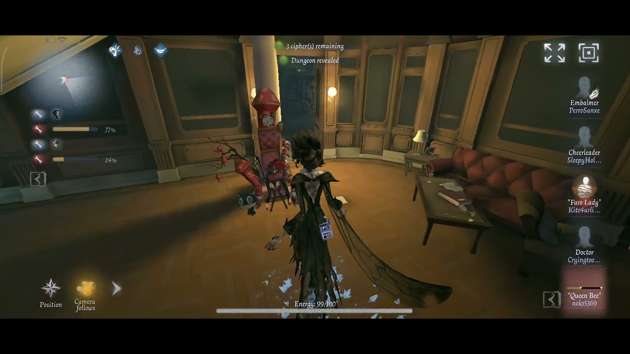 Chinese New Year Mode with Worn C skin Queen Bee 👑🐝🦋 #identityv 