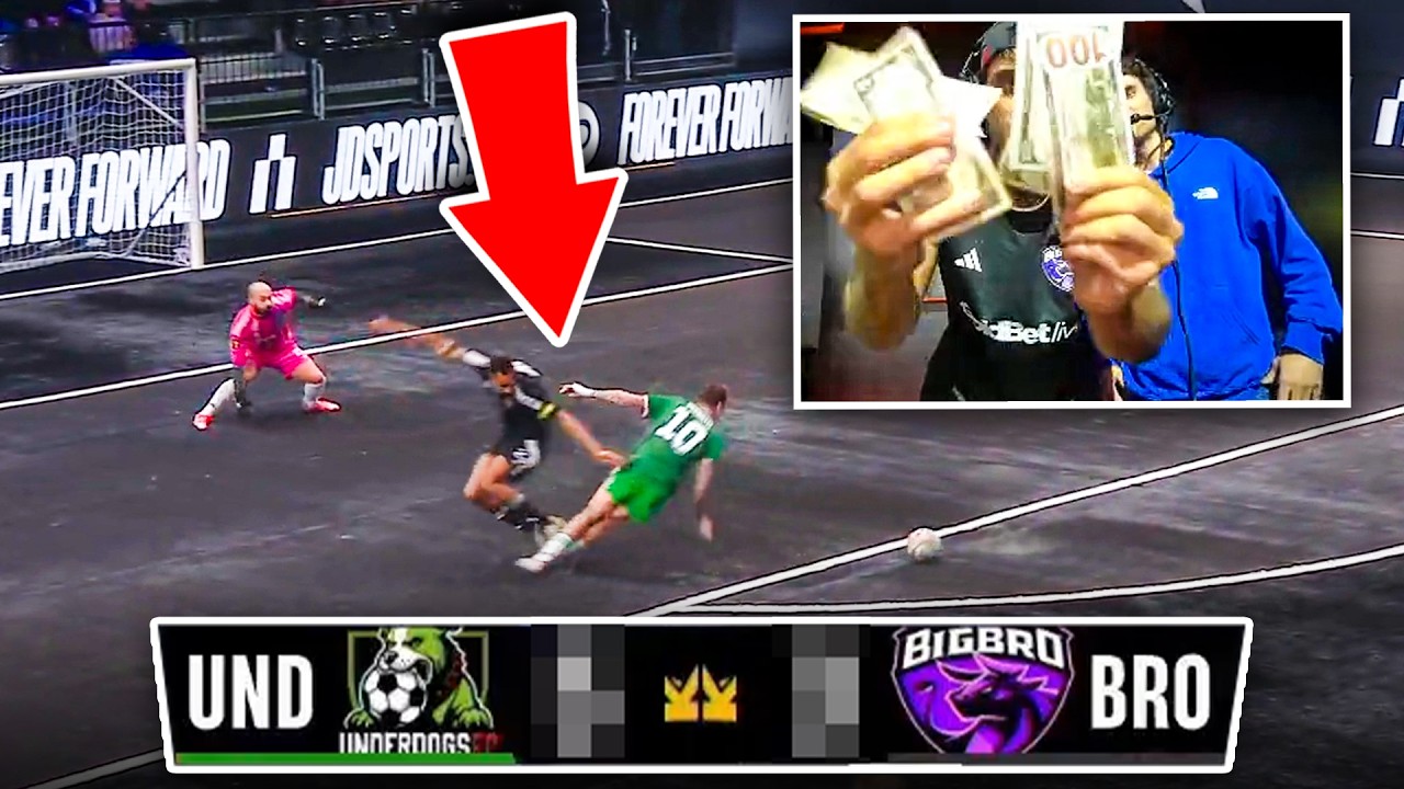 ARBITRAGGIO SCANDALOSO💸BIG BRO vs UNDERDOGS - KINGS LEAGUE
