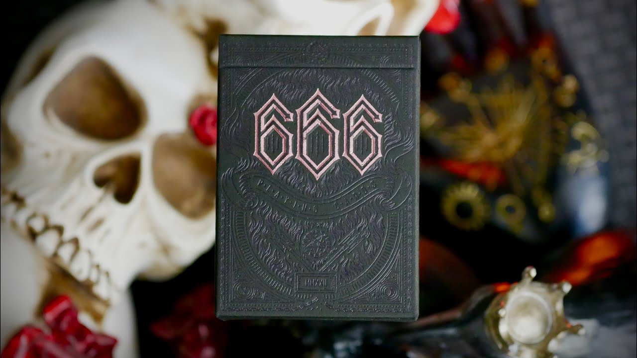 The Devil’s Number!!! 666 Playing Cards by Riffle Shuffle Review