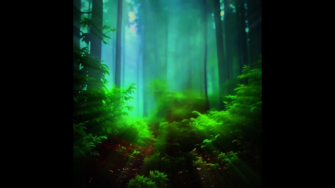 1 Hour | 432 Hz Gentle Rain in the Forest for Meditation or Sleep