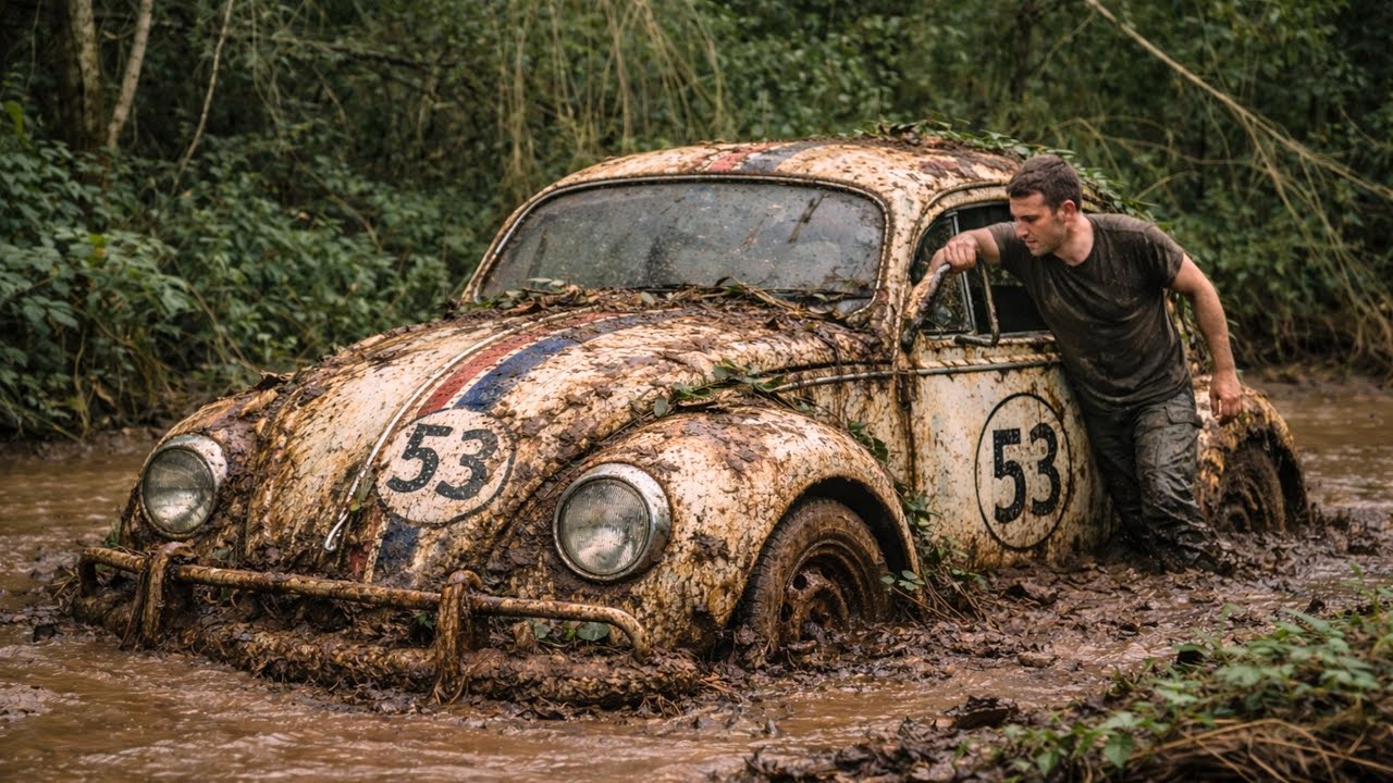 I Bought Herbie, the Most Loved Car in the World, for ONLY $500! Grandma Sold Her Abandoned Supercar