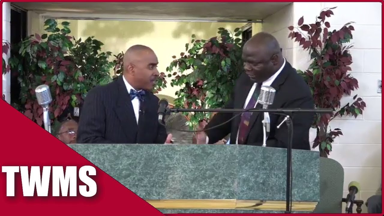 2017 Pastor Gino Jennings & Minister Smith Debate TRINITY  2017