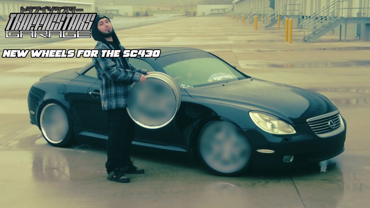 THE SC430 FINALLY GETS WHEELS!!!