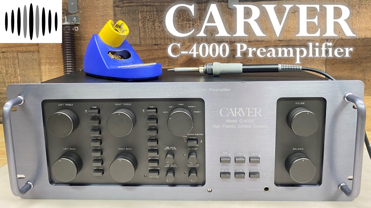 DR #41 - Carver C4000 Preamplifier Service, Testing, and Circuit Analysis
