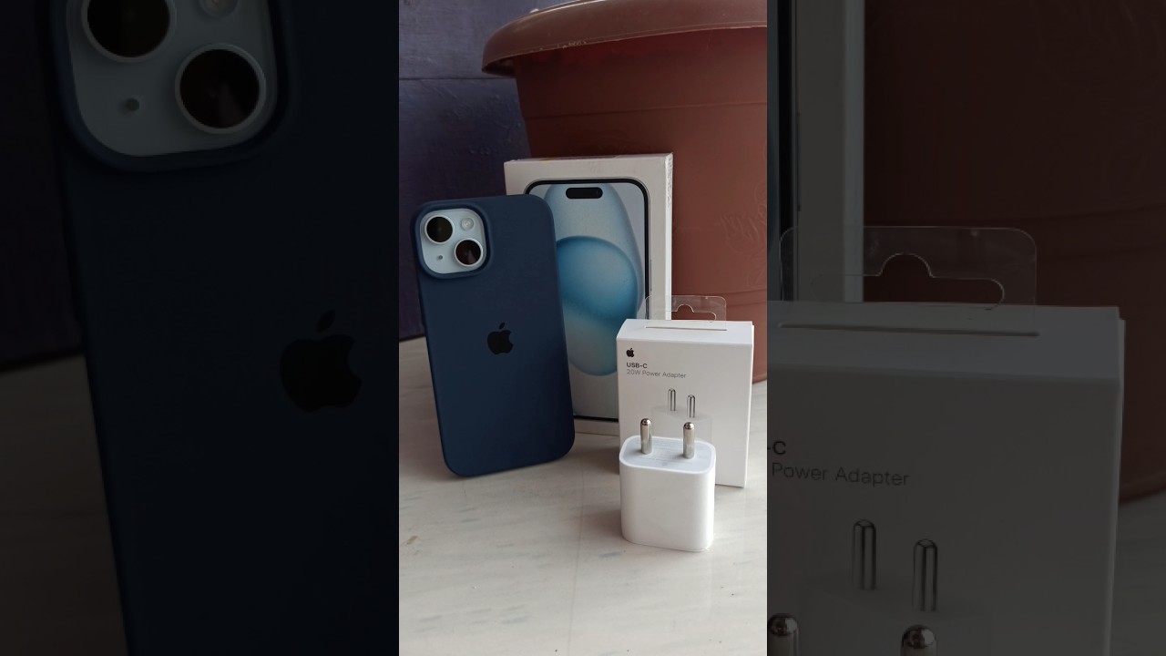 iPhone 15 Budget Case Cover Under ₹500 | Apple 20W Adapter ₹1,499 #apple #iphone15 #yourtechabii