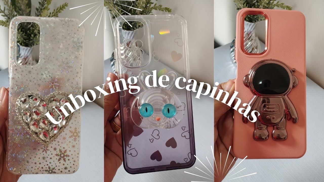 Unboxing de capinhas de celular| Xiaomi note 11 | Parte 1