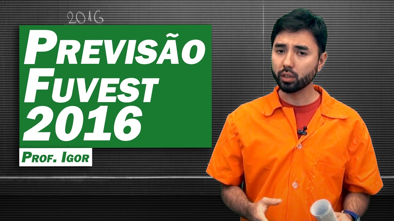 Previsão Fuvest 2016 - Química