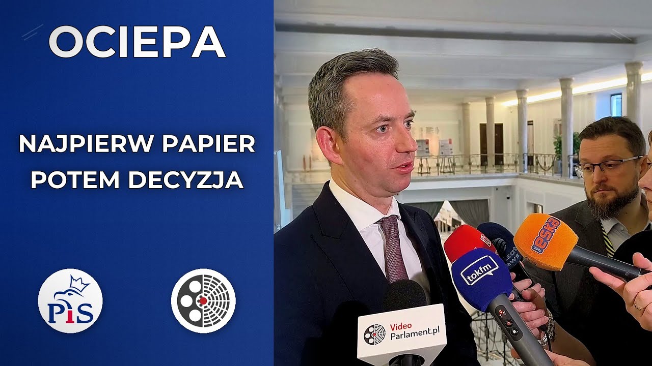 Marcin Ociepa: Najpierw statut Rady Pokoju