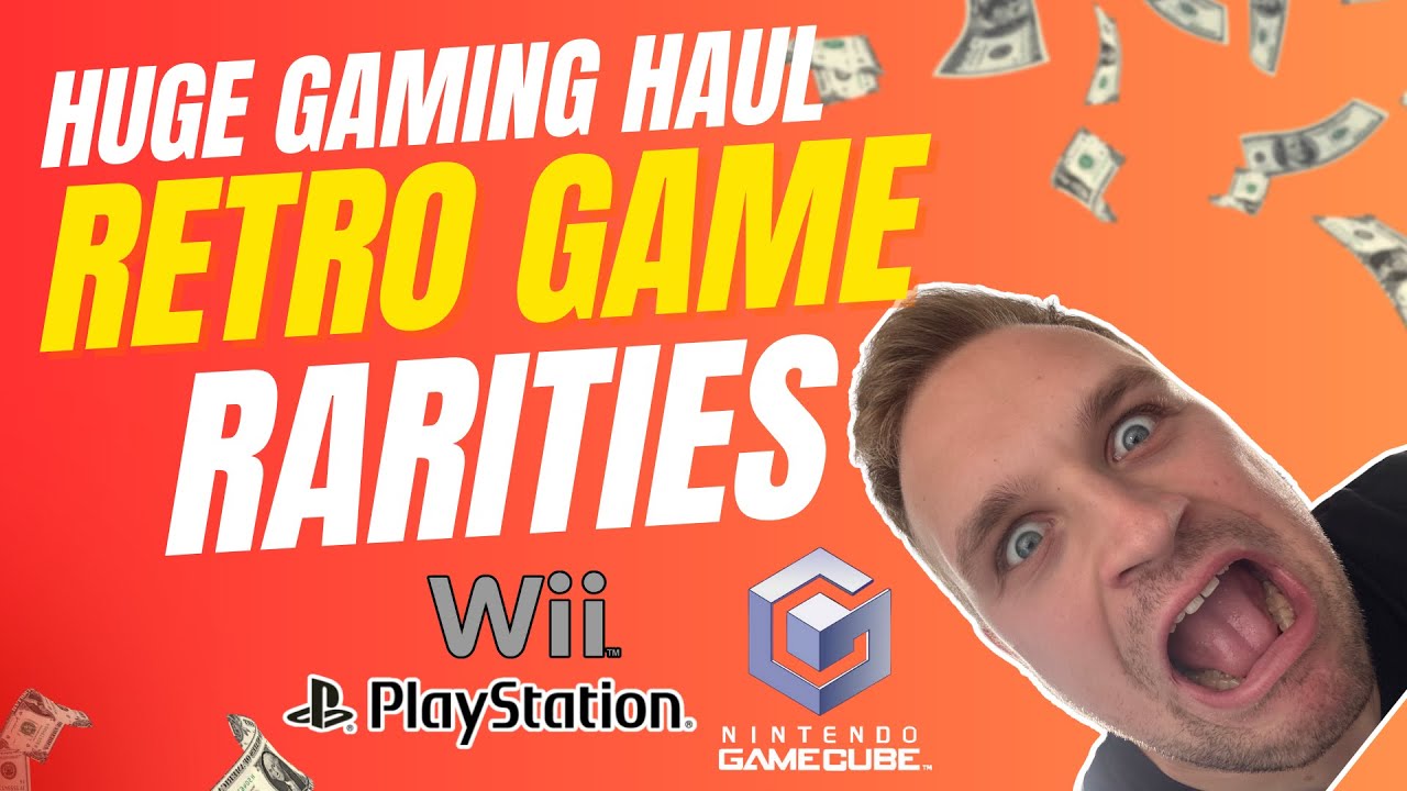 Huge Gaming Haul – GameCube Rares, CEX Bundle & eBay Job Lot!