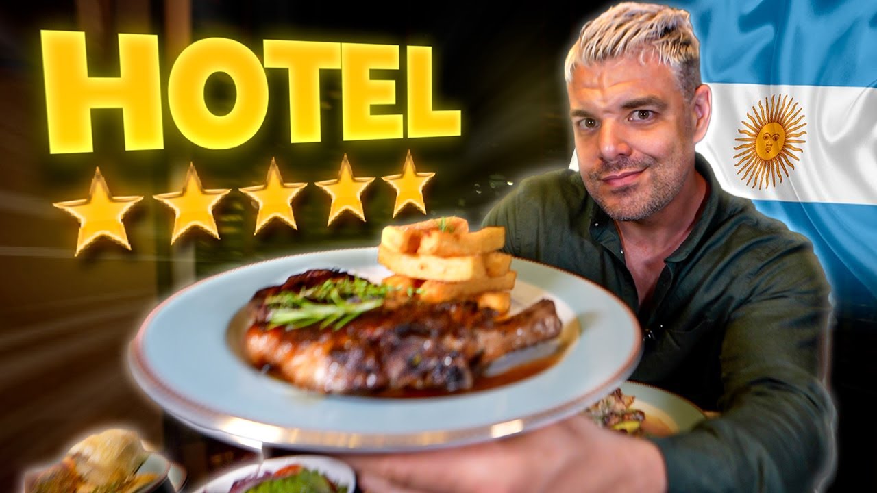 EL HOTEL M&Aacute;S LUJOSO de BUENOS AIRES ME INVITA A SU RESTAURANTE (MUY CARO) *COMIDA ARGENTINA GOURMET*