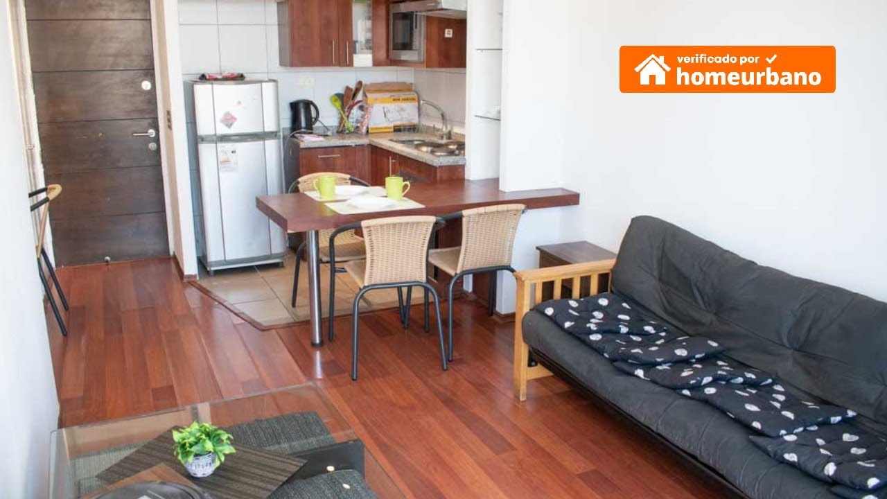 Arriendo departamento amoblado Carmen - Metro Santa Lucia 6 (2505)