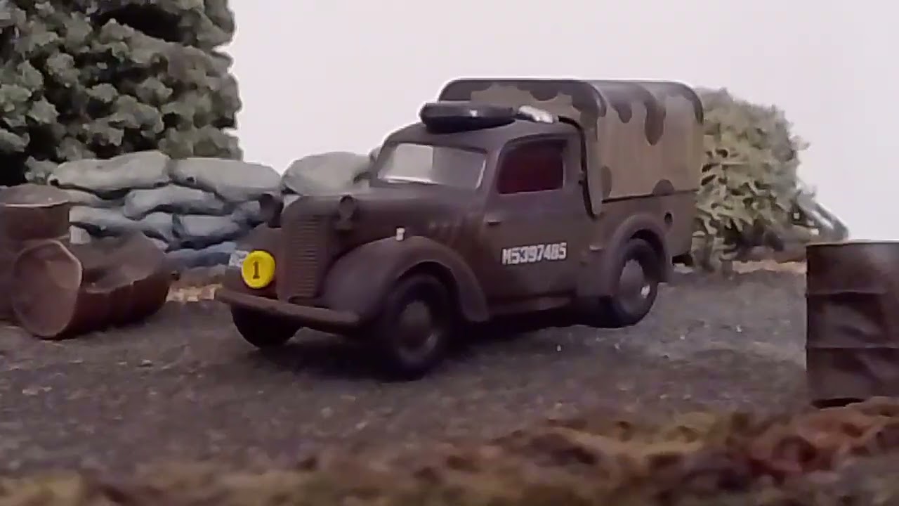 Austin Tilly 51st Highland Division in 1/76th Scale by Oxford Diecast.
