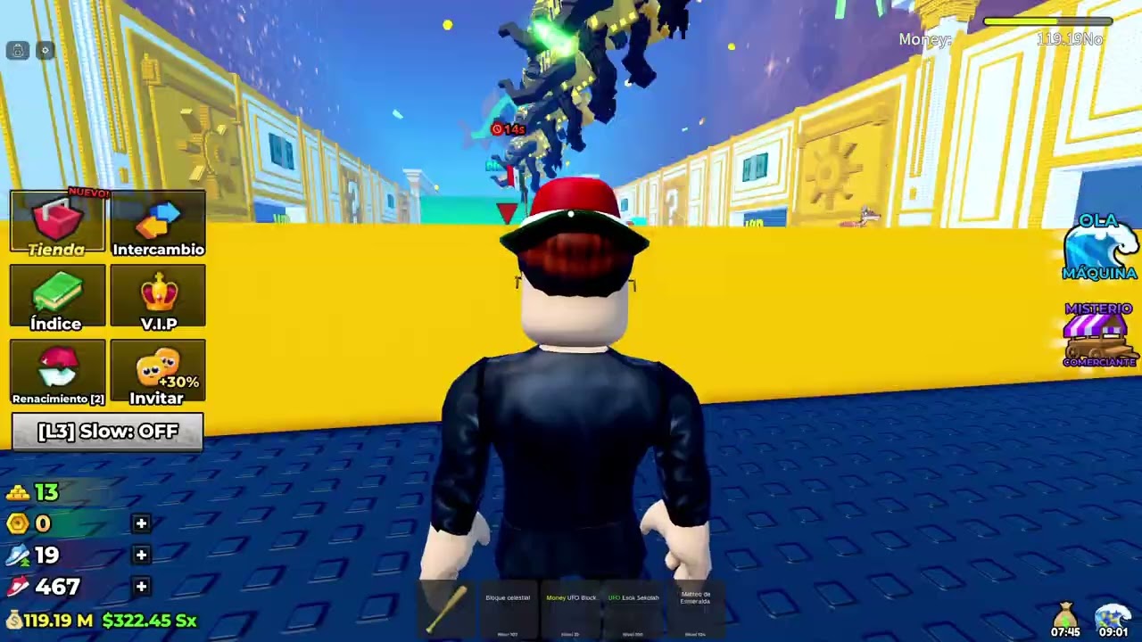Jugando Roblox