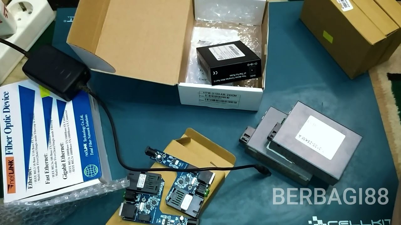 ALTERNATIF UNTUK PENGGUNA KONVERTER FIBER OPTIK, HEMAT DAN CEPAT