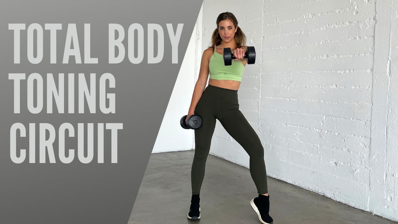 15 Min Total Body Toning Circuit // Quick HIIT Strength