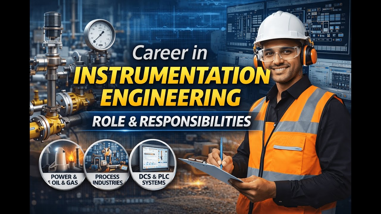 Career in Instrumentation Engineering | Role & Responsibilities of Instrument Engineer