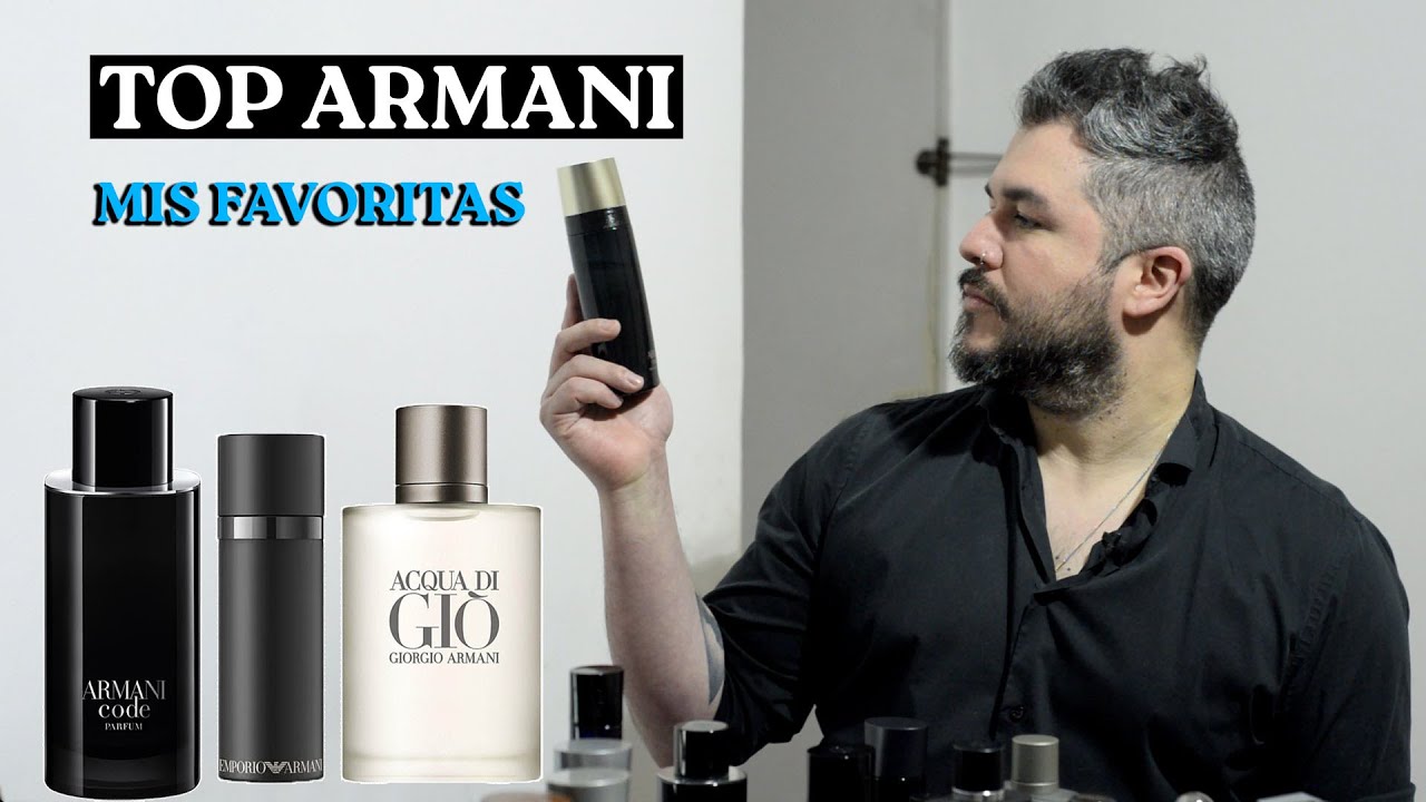 Mis perfumes favoritos de Giorgio Armani | Los que más uso